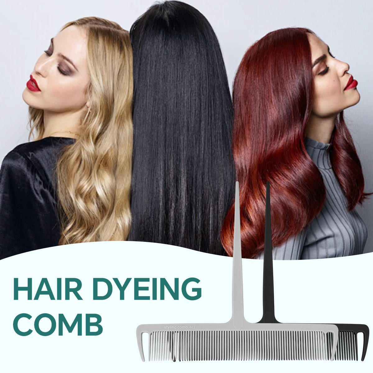 Black Styling Comb